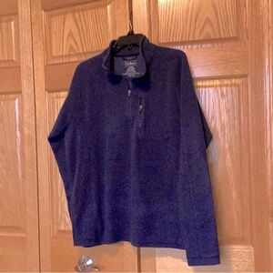LLBean men’s med reg long sleeve fleece shirt